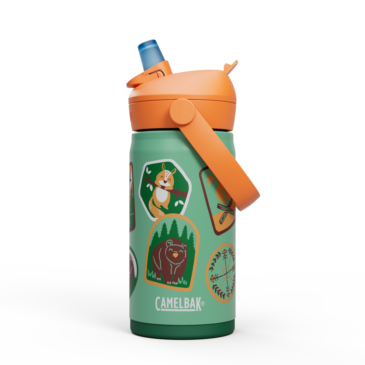 thrivetm-flip-straw-kids-12oz-bottle-insulated-stainless-steel-o6 nswfkxg1wq