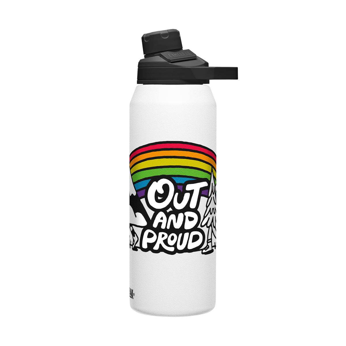 chute-mag-32-oz-water-bottle-insulated-stainless-steel-plus-cleanup-kit-pride-collection-limited-edition-h4 xhvxlhasbo